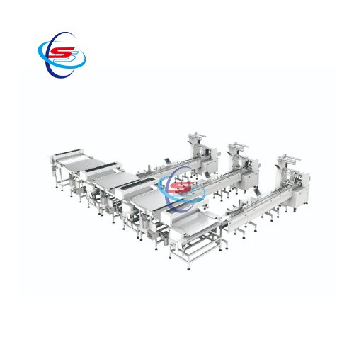 Drop down feeding system