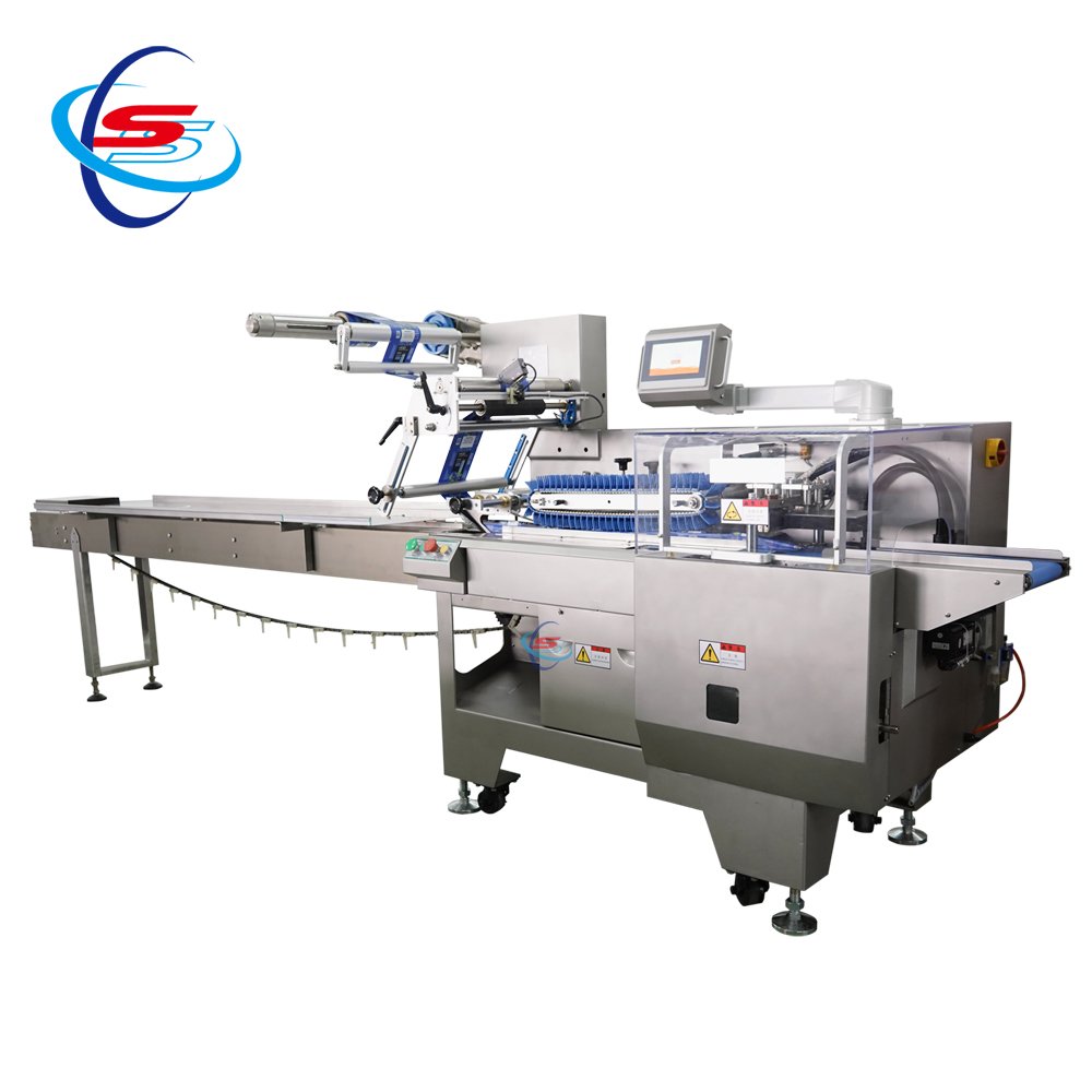 Box motion flow wrapping machine -SW60E