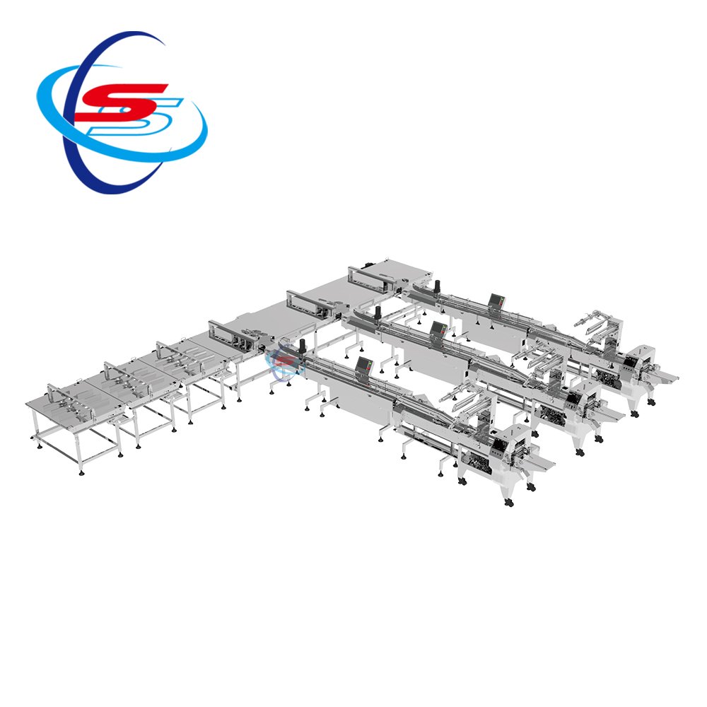 Automated Packaging Line for Cakes With Deoxidizer