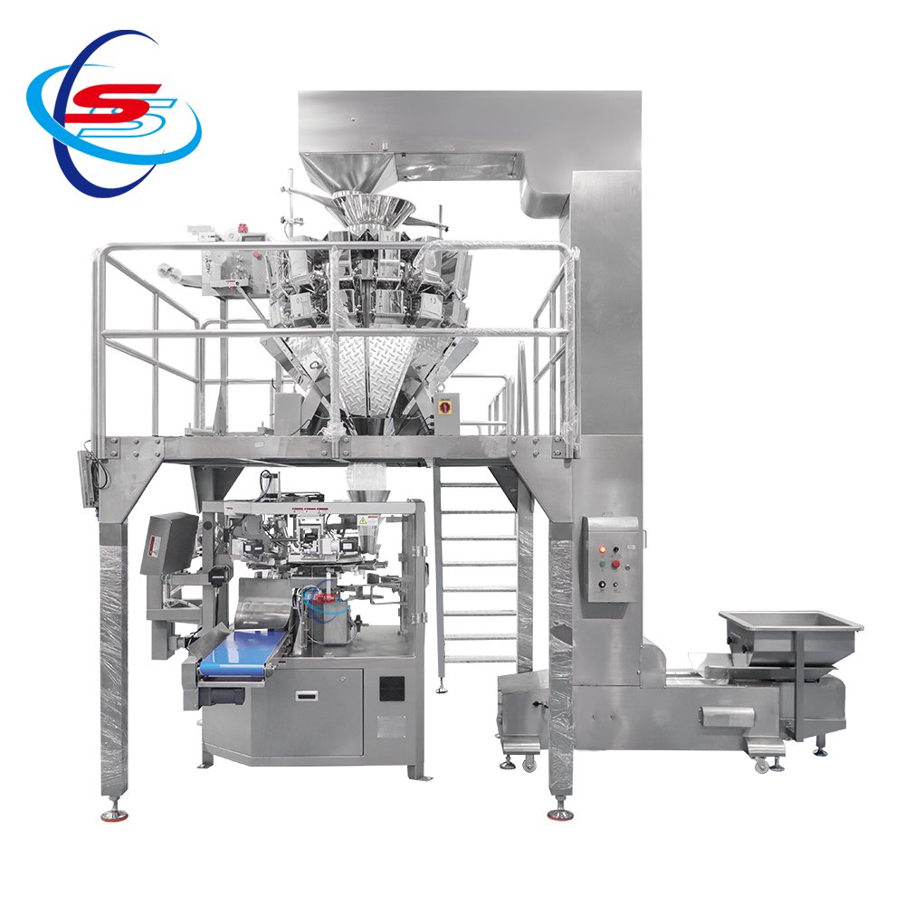 Weighing Premade Pouch Packing Machine For Pine Nuts
